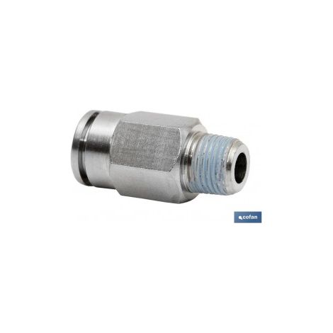 Connettore tubo cofan corpo metallico tenuta totale 5 pz
