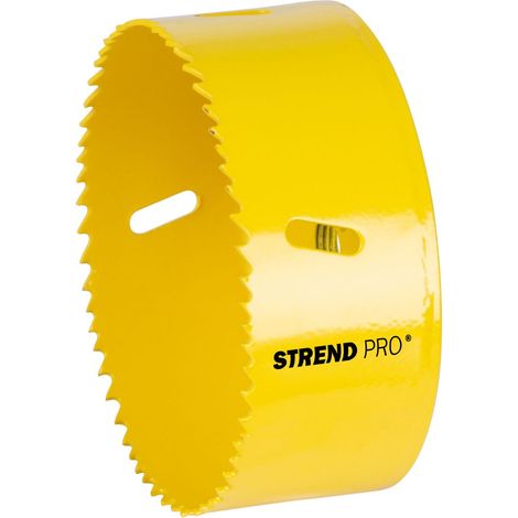 Lochsäge Strend Pro BHS44, 105 mm, M3 Bimetall, Lochsäge für Metall, Sägekrone