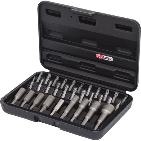 KS Tools Set di bit da 1/4'' e strumenti a vite 31 pz forma (1/3)