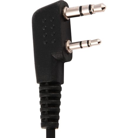 Micro-casque à double broche avec micro intégré pour talkie-walkie et communication radio (1/5)