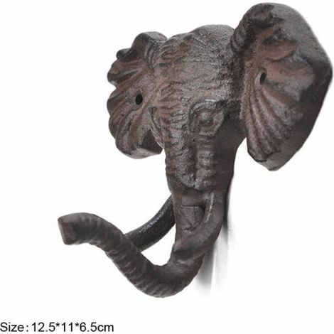 royaluxe - 1 patère éléphant vintage. À l'intérieur et à l'exterieur (1/4)