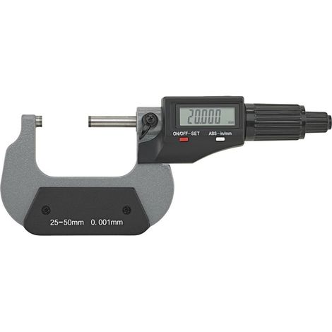 Fortis Dig.-Bügelmessschraube ohne Datenausgang 25-50mm