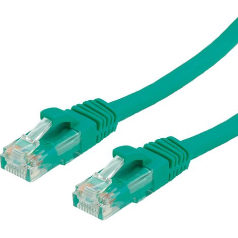 VALUE 1m UTP Cat.6a cable de red Verde Cat6a U/UTP (UTP)