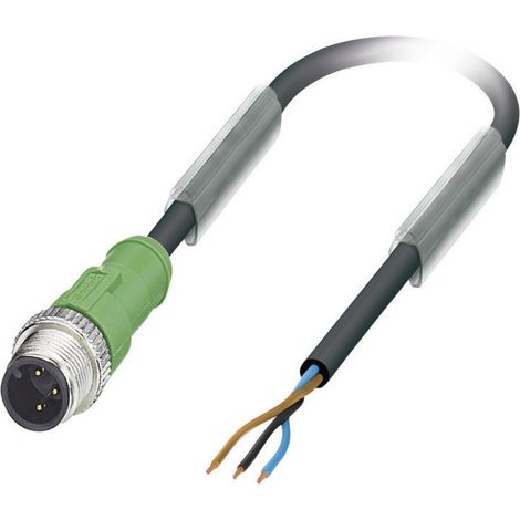 Phoenix Contact 1668014 Sensor-/Aktor-Steckverbinder, konfektioniert M12 Stecker, gerade 1.50 m Polz