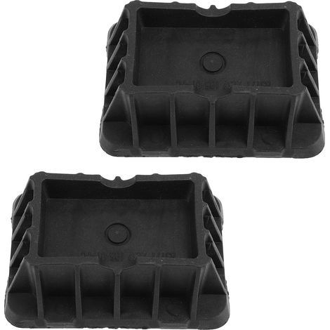 Coussinet de Support sous la voiture, 2 pièces, 51717237195, cric de levage pour 128I 135I 325I 328I 335I 530I 550I X1 (1/5)