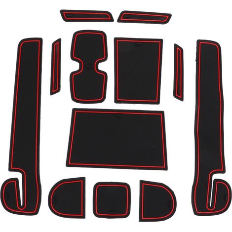 Lot de 12 tapis de protection pour console centrale, sans odeur, flexibles, de remplacement pour Suzuki Swift 2018-2020