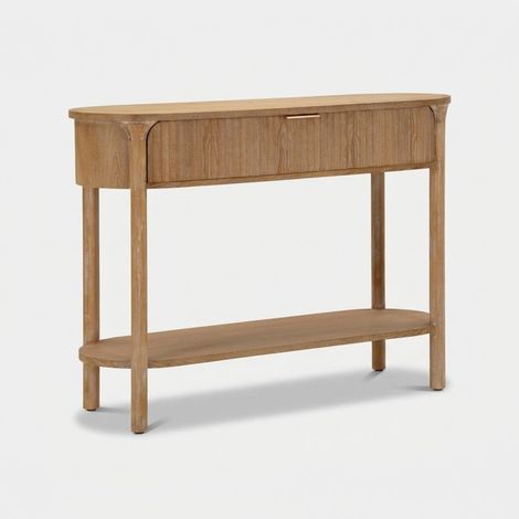 Console in legno con cassetto e ripiano per ingresso Goteborg (1/5)