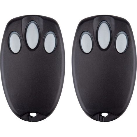 Lot de 2 émetteurs de porte de garage portables de remplacement pour Chamberlain Liftmaster Motorlift 94335E 84335E ML700 ML500 ML850 Merlin+ C945 C840 Security+ 433,92 MHz