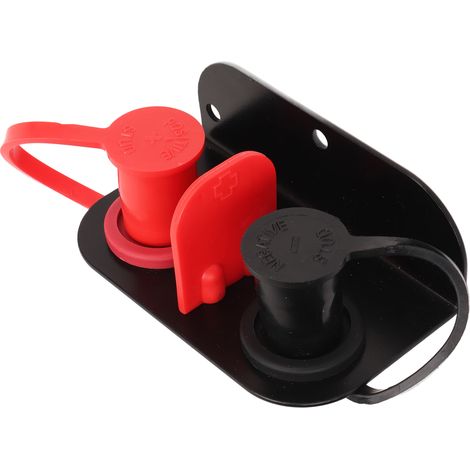 Bornes de batterie à distance avec capuchons étanches pour voiture UTV ATV camion camping-car tracteur tondeuse bateau (1/5)