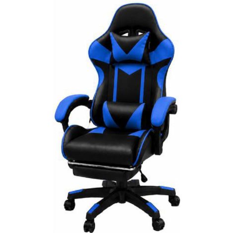 Ecoprice Sedia Gaming Similpelle ProPlayer Nero/Blu