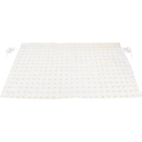 Voile pare-soleil auto Daisy, rideau décoratif en dentelle détachable, broderie pétale, stores latéraux pour voiture, parure légère et élégante, protection UV et intimité. (1/5)