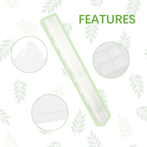 Tuteur en plastique pour plantes grimpantes, support en mousse, tige en mousse en forme de dos de tortue pour plantes et tourbe