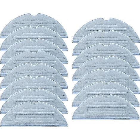 15-teiliges Wischmopp-Set für Xiaomi T7, T7plus, S7 und Roborock Staubsauger (1/4)