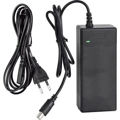 Chargeur 42V 2A pour Trottinette Xiaomi M365/Pro/Mi 3/1S & Ninebot ES1/ES2/ES3/ES4 Universel, Sécurisé, Haute Performance (1/4)