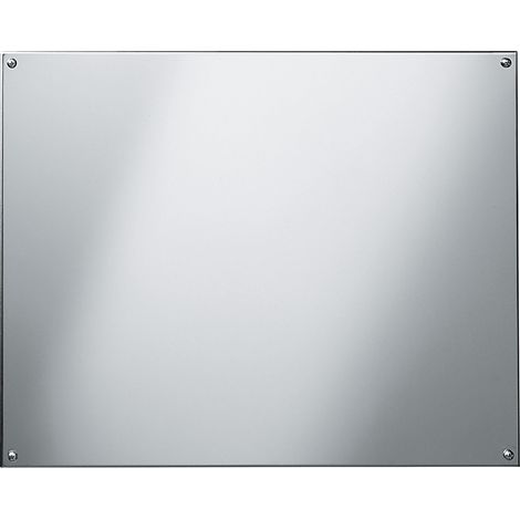 KWC Spiegel, RODAN, Edelstahl, 400x300x1 mm, Sichtbare Befestigung