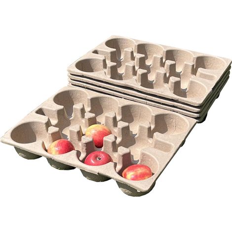 Paper Fibre Apple Storage Trays (Set of 5) (1/5)