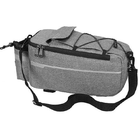 Sacoche de porte-bagages arrière pour vélo, sacoche de selle arrière, sacoche de rangement isotherme pour vélo (1/5)