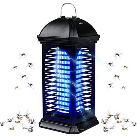 Lampe Répulsif 11W Tueur d'Insectes Efficace Électrique Anti Moustique Portée 100m² pour Répulsif,Mouches [Classe énergétique A++] (1/5)
