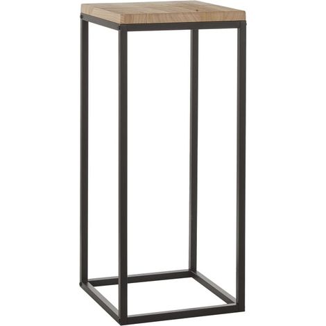 Mica Pflanztisch Oskar schwarz, 35 x 35 x 81 cm Deko-Accessoires