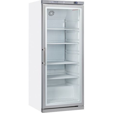 Vitrine réfrigérée 600L GN 2/1 - Température 2-8°C Éclairage LED 5 Étagères Alarme Serrure - Cool Head (1/5)
