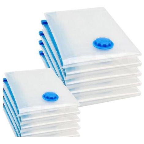 XXL-Vakuumbeutel, 1 Handpumpe, Bettdecke, Vakuumierset, Kleidersack