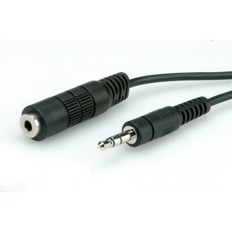 ROLINE 3.5mm Extension Cable, M/F 5 m cable de audio