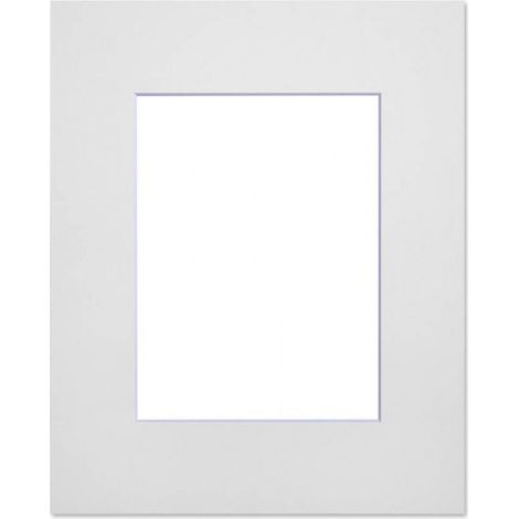 Passe partout standard blanc pour cadre et encadrement photo - Nielsen - Cadre 24 x 30 cm - Ouverture 15 x 20 cm (1/2)
