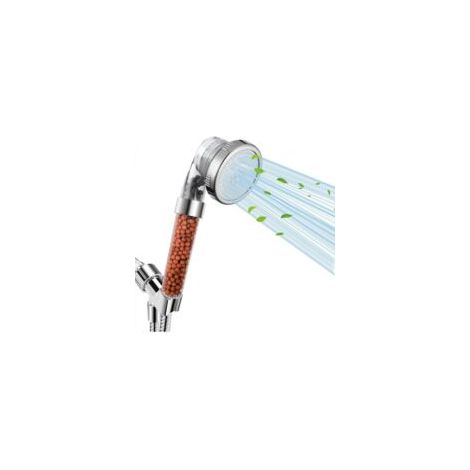 Soffioni doccia con filtri per acqua dura, soffioni doccia a pressione e set di soffioni doccia per acqua dolce con perle minerali. - Crezuo
