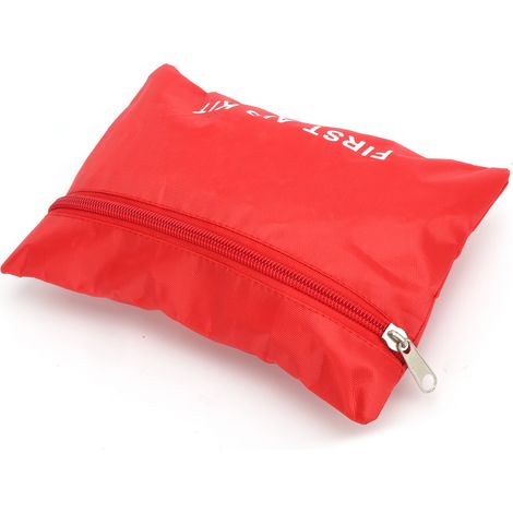 Trousse de premiers secours portable, sac à main vide pour médicaments, pour voiture, maison, bureau, extérieur (1/5)