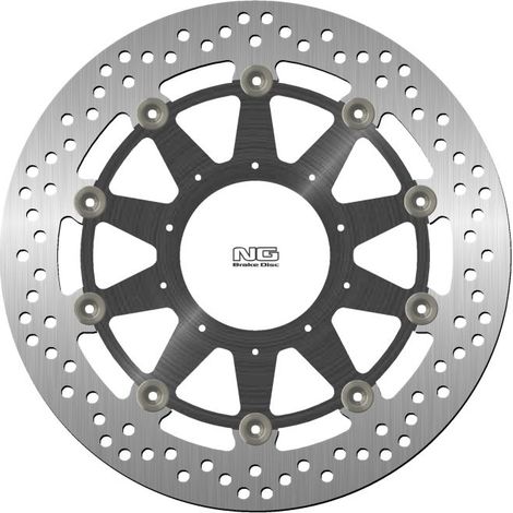 Disco de freno delantero NG para Honda VFR 800F/X '19-'20, aluminio, flotante