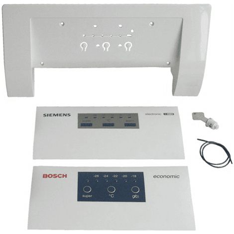 POIGNEE COMPLETE COUVERCLE CONGELATEUR POUR REFRIGERATEUR BOSCH - 00434775