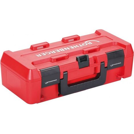 ROTHENBERGER  ROCASE  4212,  rojo,  sin  inserto  con  soporte  para  manual  de  instrucciones  -  1300003334