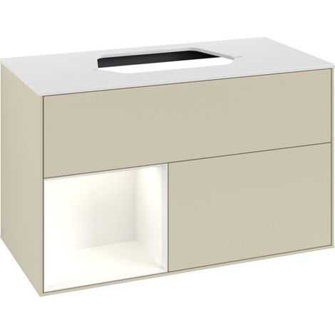 Villeroy & Boch F361GFHJ meuble sous-vasque Finion F36