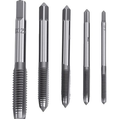 Handgewindebohrer-Set, Sockel aus Kohlenstoffstahl, gerade Nutenform (1/5)