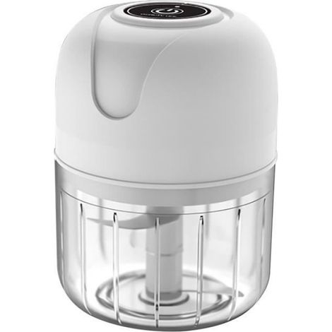 Ustensile de préparation,Hachoir à ail électrique sans fil pour bébé,Mini mixeur pour aliments,puissant,pour Ga- 250ML[C6375]