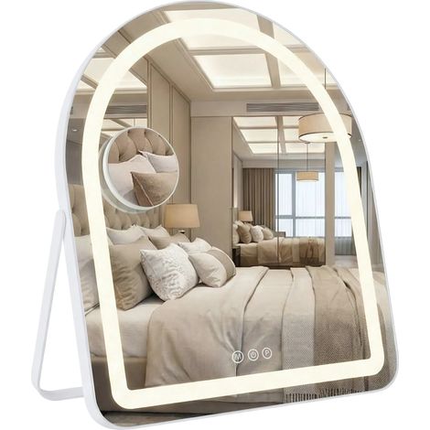 Specchio Rea Glam 40X45 Led White (1/5)