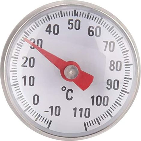 Thermomètre à Lait – Nouveau Thermomètre Portable en Acier Inoxydable pour Température de Cuisson pour Lait en Poudre, Argent (1/3)