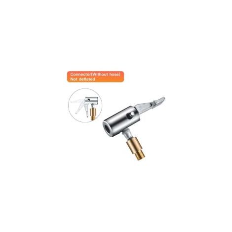 Connecteur de pompe de gonflage Adaptateur de compresseur d'air de pneu de voiture en alliage de zinc à verrouillage à 90 degrés portable pour automobile -A - Crezuo (1/3)