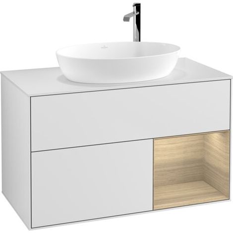 Villeroy & Boch F901PCMT Meuble sous-vasque Finion F90 (1/2)
