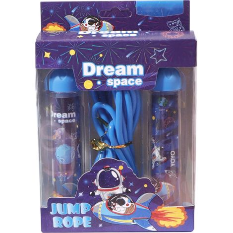 Corde à sauter pour enfants en PVC, motif dessin animé mignon, sans nœuds, pour sauter rapidement et facilement, idéale pour l'entraînement, le fitness et les jeux en classe de maternelle. (1/5)