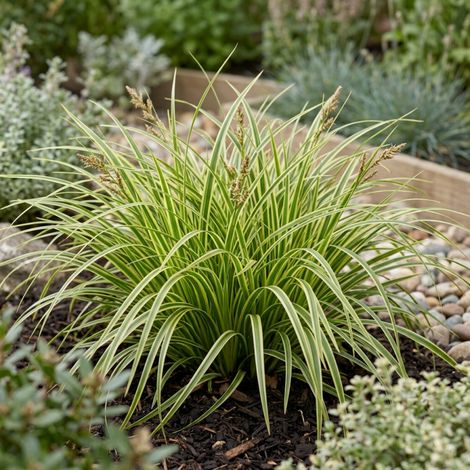 Laîche morrowii Vanilla Ice 30cm Pot 3L - Carex morrowii Vanilla Ice (1/4)