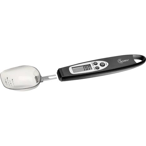 Cuillère-balance Sunartis 1-3013 ES494 Plage de pesée (max.) 300 g Lisibilité 0.1 g à pile(s) noir (1/4)