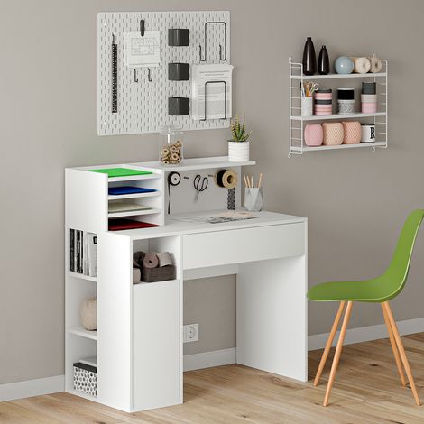 Scrivania , Bianco, 100 x 50 cm, Vicco (1/5)