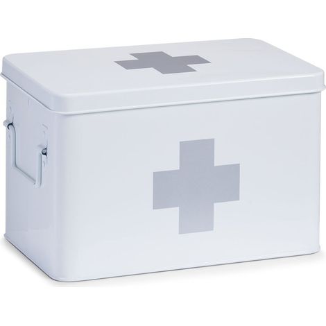 ZELLER Medizin-Box, aus Metall, in , Länge: 32 cm