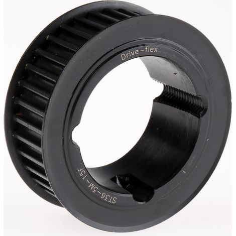 Poulie pour courroie crantée en Acier 36 dents , pas de 5mm ( Prix pour 1 )