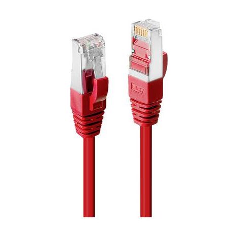 Câbles réseau et DAC LINDY S/FTP Cat.6 Cable Red 2m LSOH incl. Testprotocol (1/2)