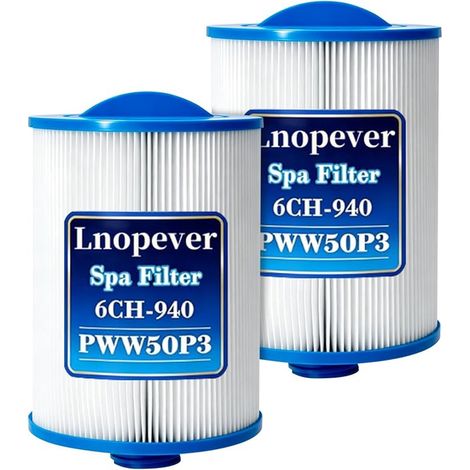 Spa Filter PWW50P3, Unicel 6CH-940, FC-0359, 817-0050 - Hot Tub Filter Spa, Replacement Spa Accessory (1/5)
