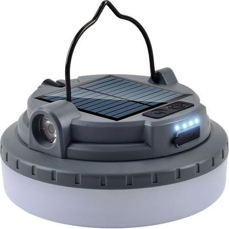 Guirlande lumineuse LED de camping 10 m, blanc chaud, rechargeable, (1/5)