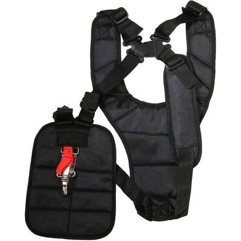 DIBOTELL Adjustable Brushcutter Harness — Black Universal Support Strap (1/4)