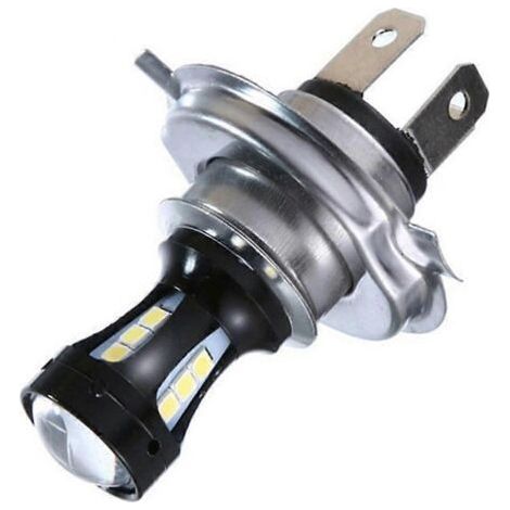 Ampoule H4 LED 18 SMD 950 lm 6000 K pour moto - Feux de route et antibrouillard (1/5)